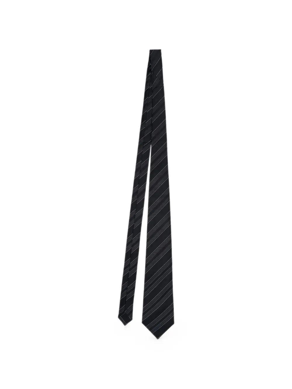 Comme des Garçons Homme Deux diagonal-stripe silk tie · One Size