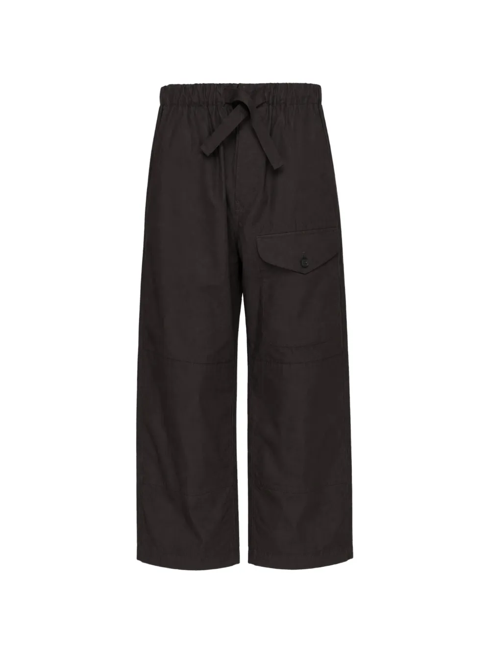 Comme des Garçons Homme drawstring-waist wide-leg trousers