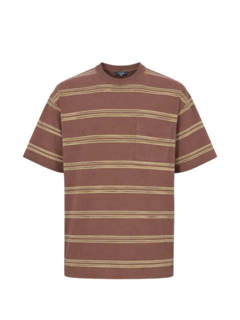 Comme des Garçons Homme striped chest-pocket T-shirt