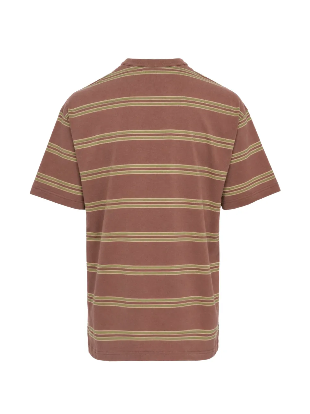 Comme des Garçons Homme T-shirt met borstzak Bruin