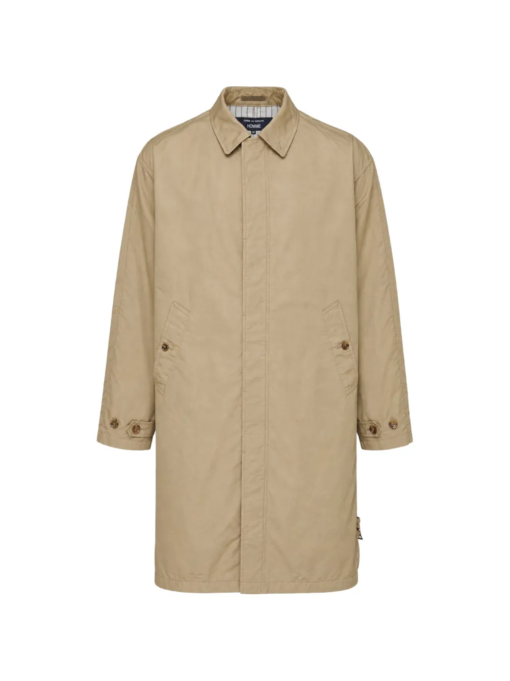 Comme des Garçons Homme belted button-cuff coat - Toni neutri