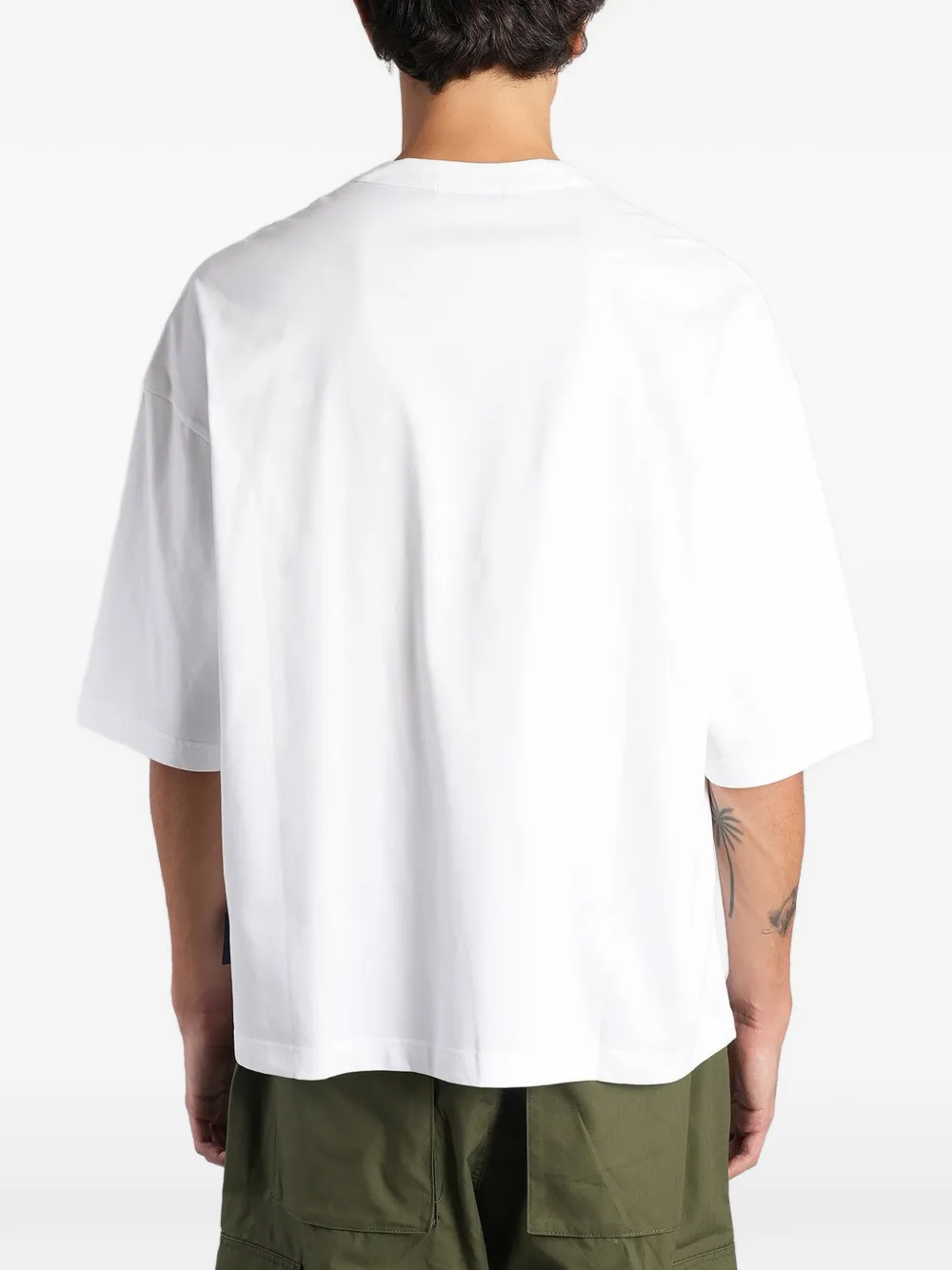 Comme des Garçons Homme T-shirt met logo Wit