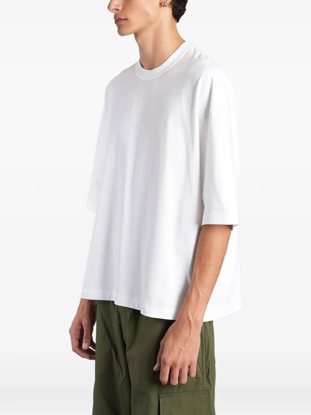 Comme des Garçons Homme T-shirt met logo Wit