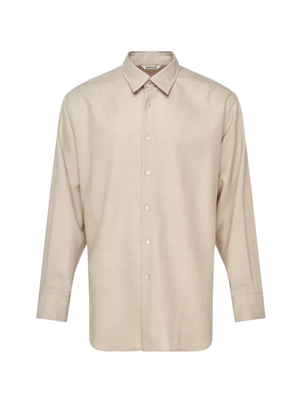 Auralee Long-sleeves Shirt in Neutrals