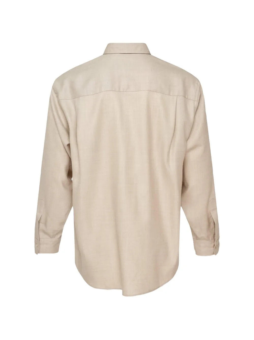 Auralee long-sleeves shirt Beige