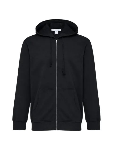 Comme Des Garçons Shirt train-print zip-up hoodie