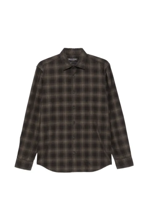 Marc O'Polo check-print long-sleeve shirt