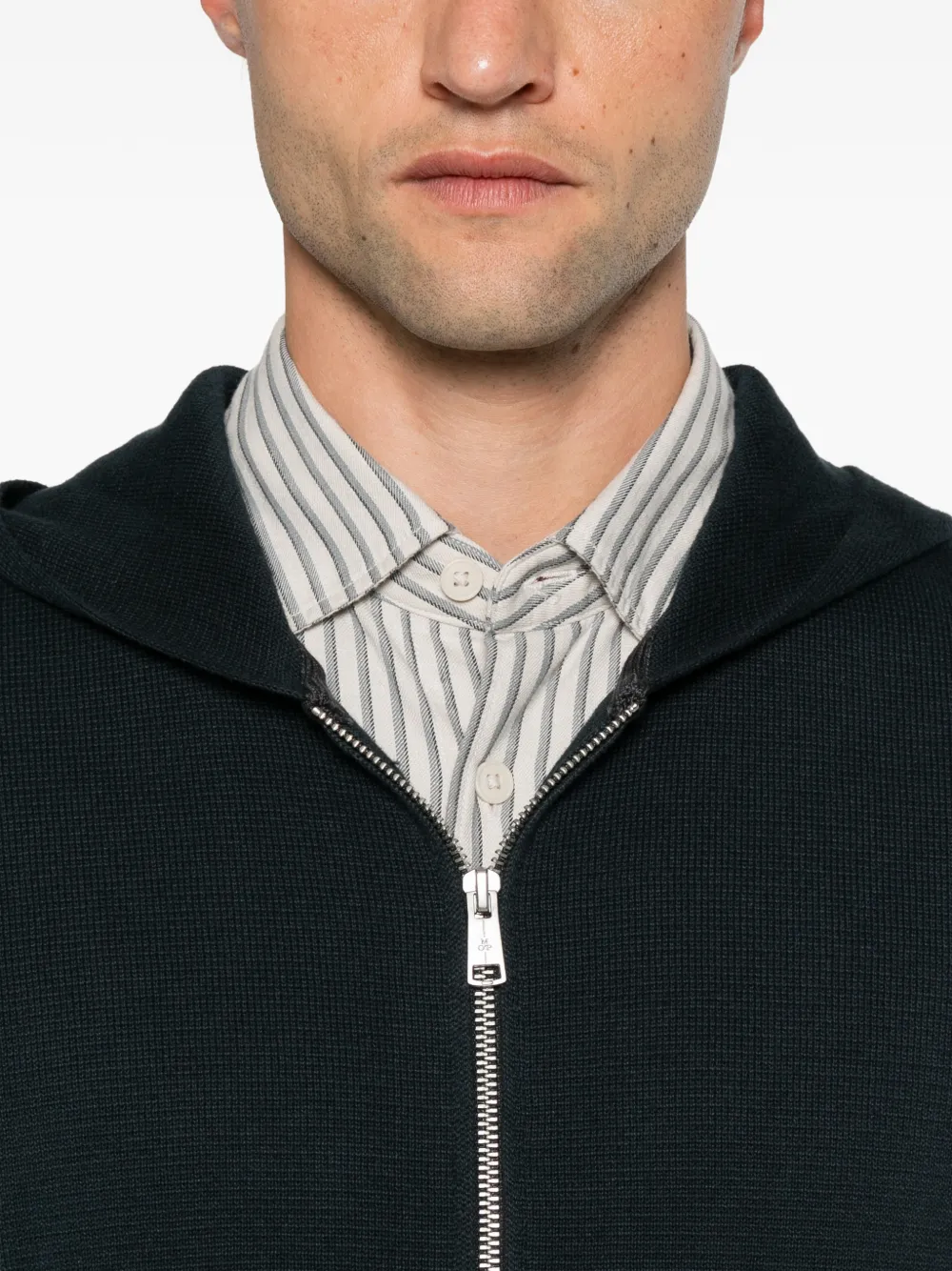 Marc O'Polo Vest met capuchon Blauw