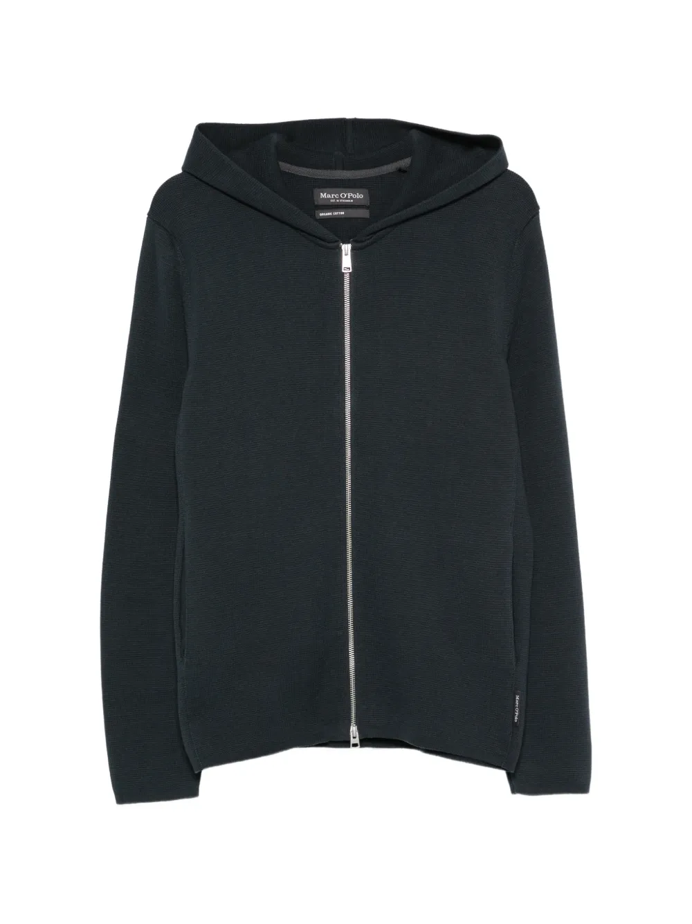 Marc O'Polo zip-up hooded cardigan