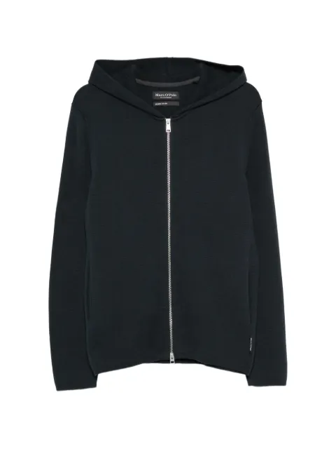 Marc O'Polo zip-up hooded cardigan