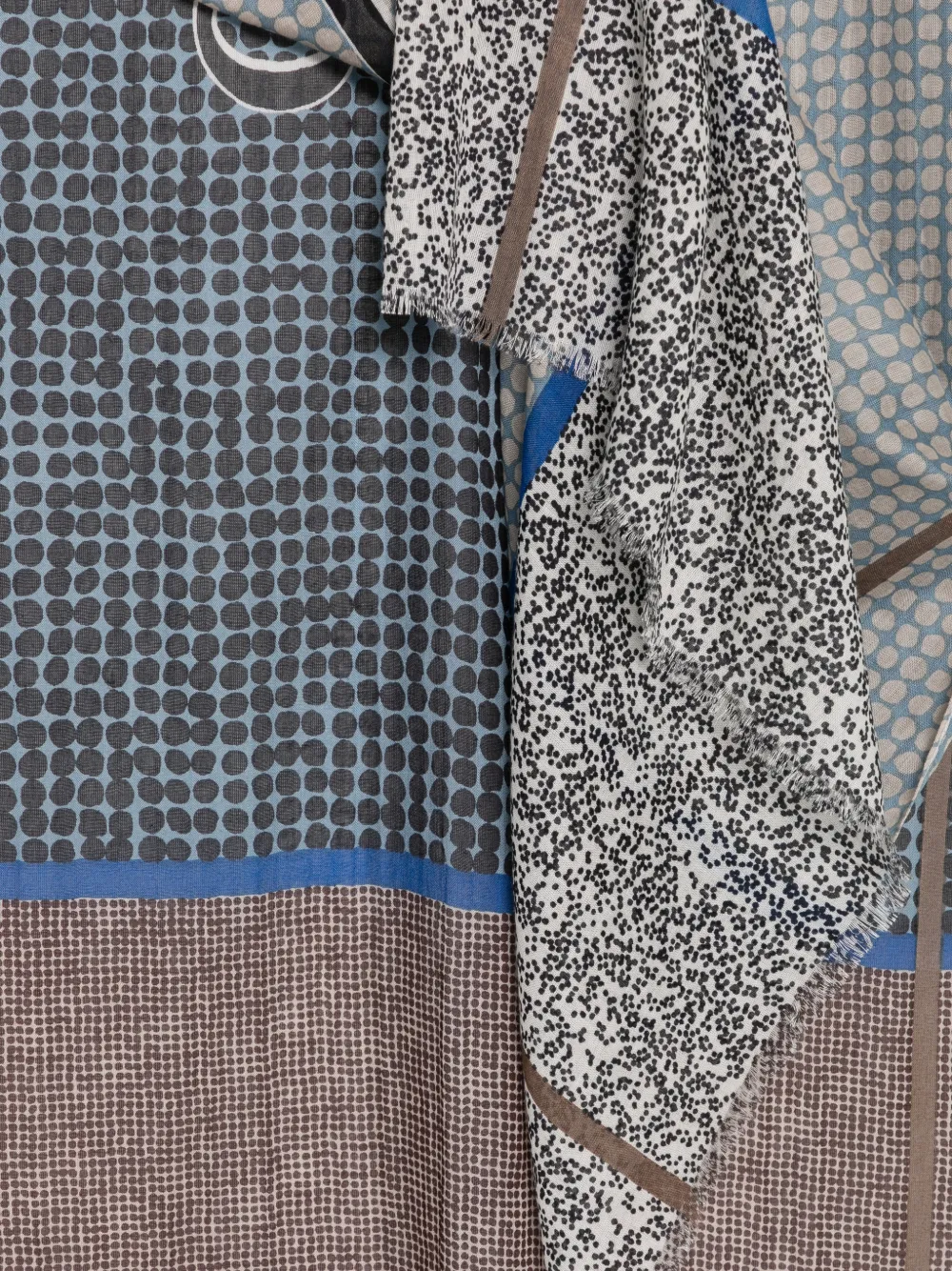 Marc O'Polo Sjaal met print Blauw