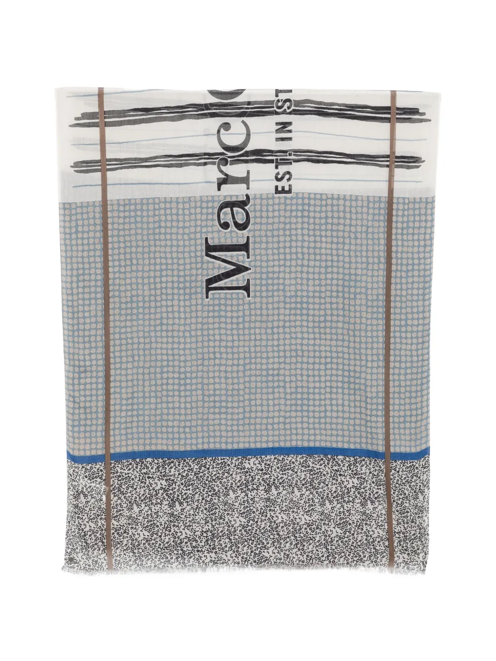 Marc O'Polo all-over print scarf