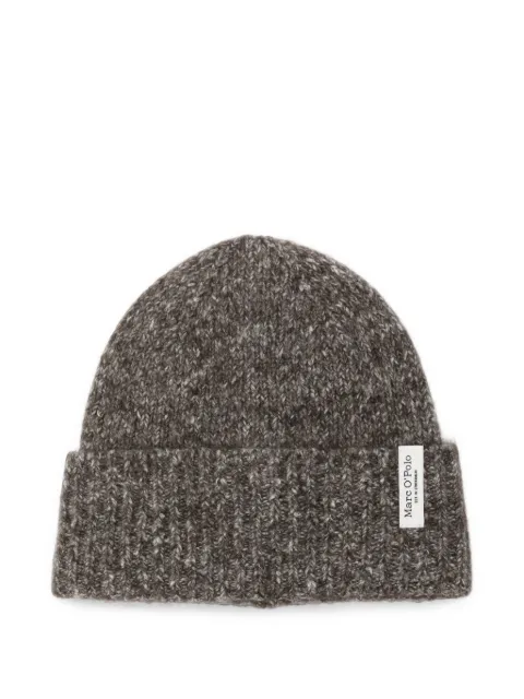 Marc O'Polo ribbed-knit beanie hat