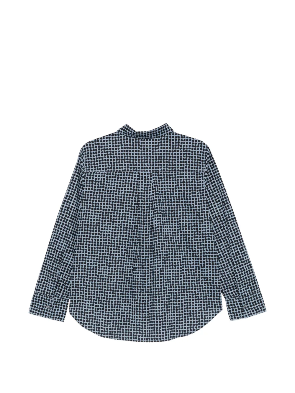 Marc O'Polo polka-dot cotton shirt Blauw