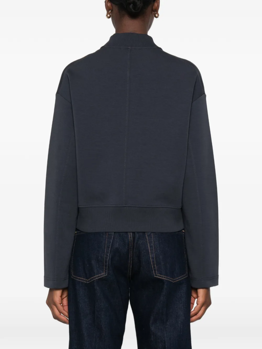 Marc O'Polo Bomberjack met rits Blauw