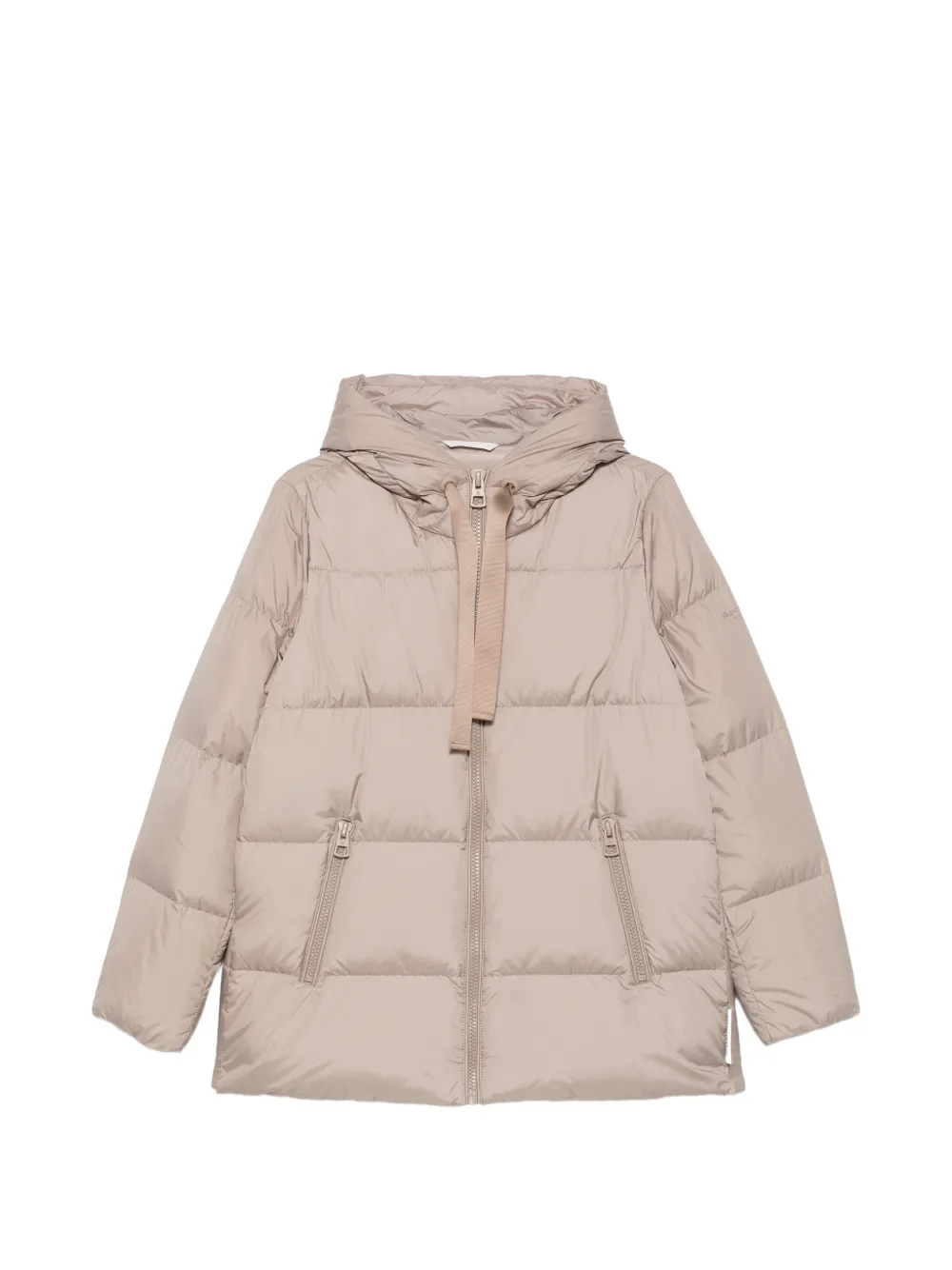 Marc O'Polo quilted hooded jacket - Nude
