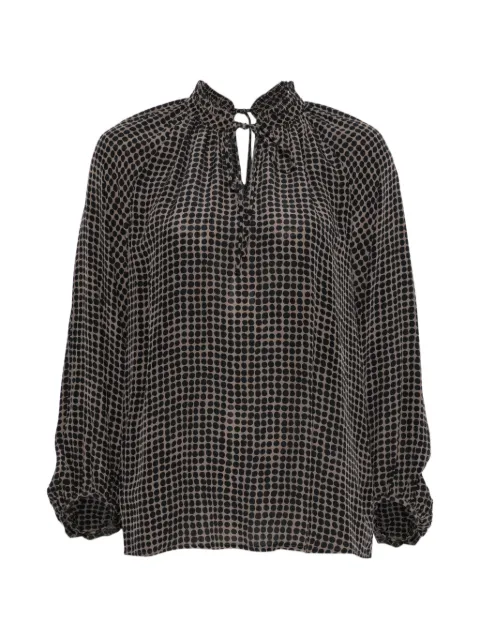 Marc O'Polo blusa con estampado de lunares
