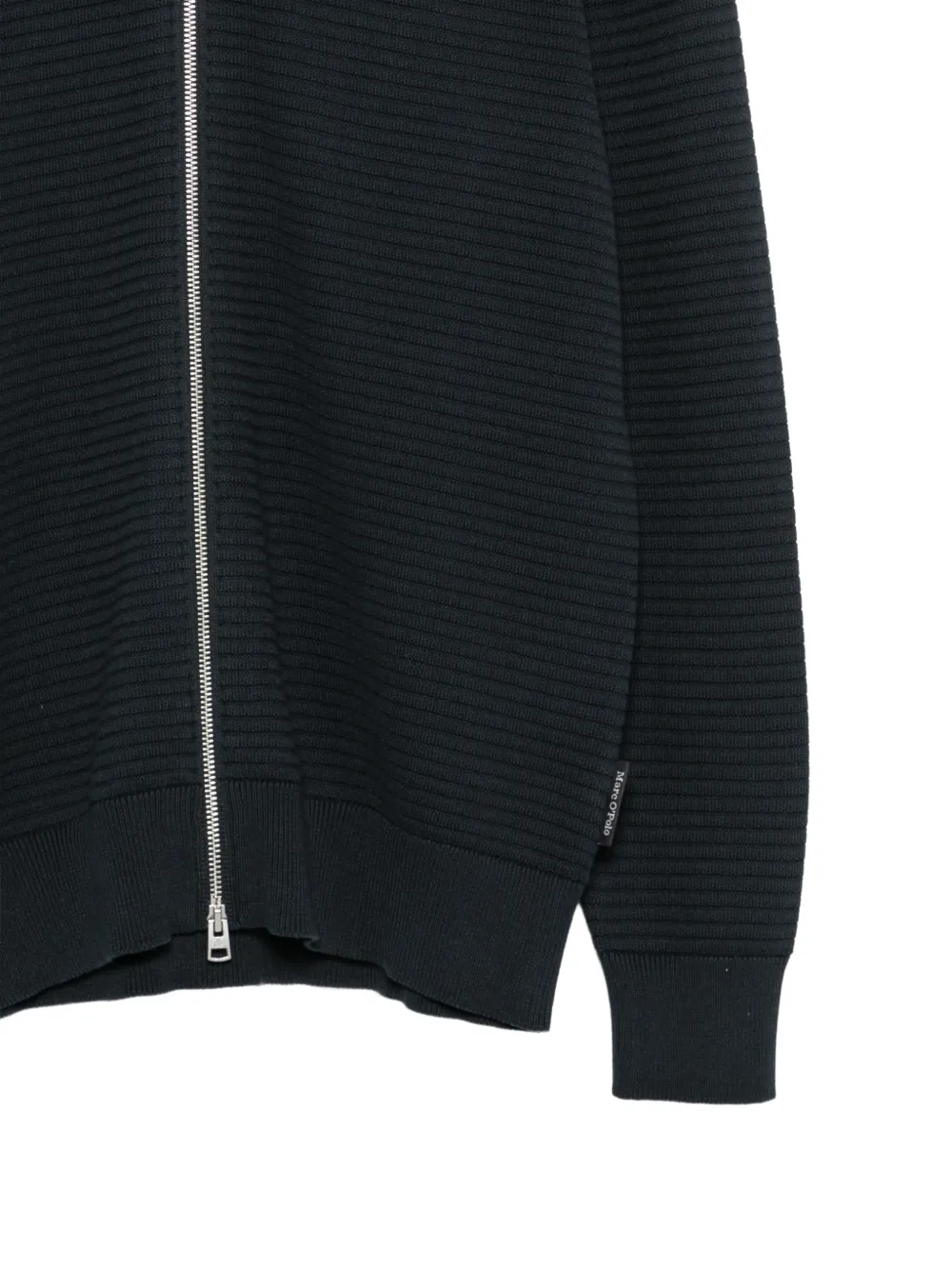 Marc O'Polo Ribgebreid vest Blauw