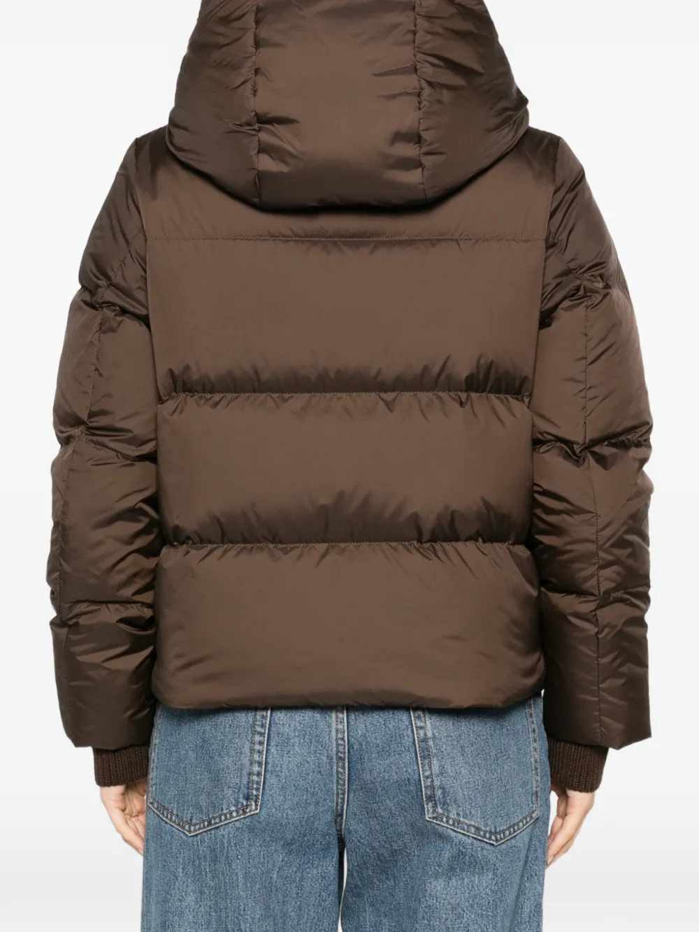 Marc O'Polo quilted hooded jacket Bruin