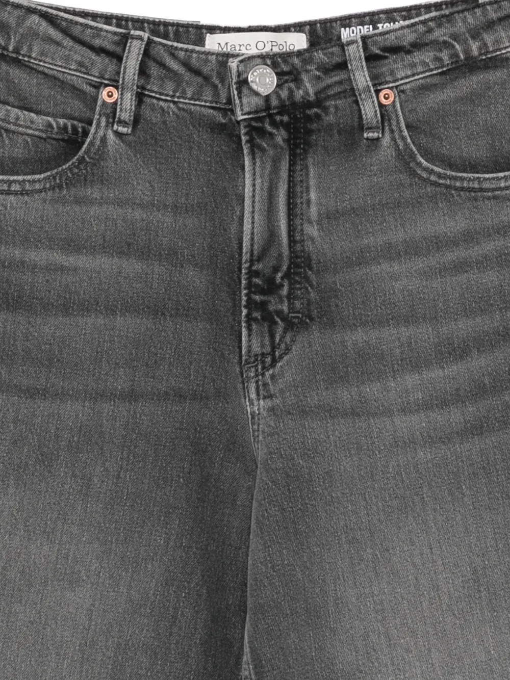 Marc O'Polo wide-leg jeans Grijs
