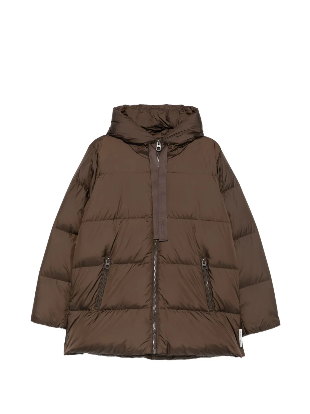 Marc O'Polo hooded puffer jacket - Marron Marc O'Polo hooded puffer jacket - Marron