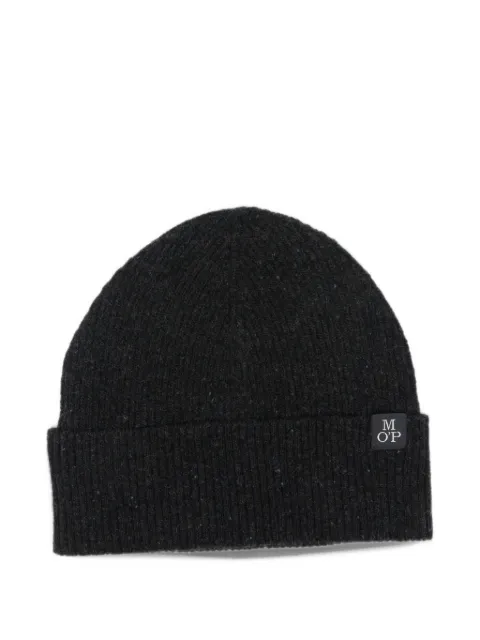 Marc O'Polo ribbed-knit beanie hat