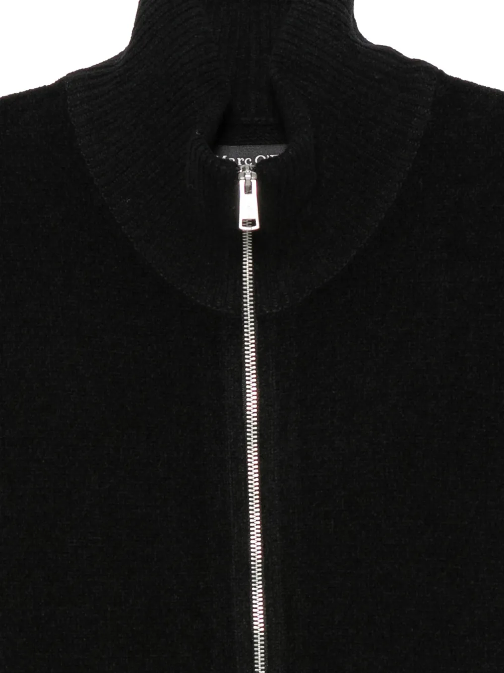 Marc O'Polo Vest met hoge hals Zwart