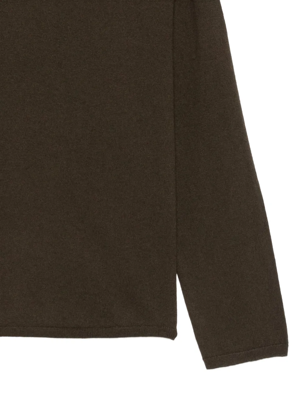 Marc O'Polo high-neck dropped-shoulder sweater Bruin