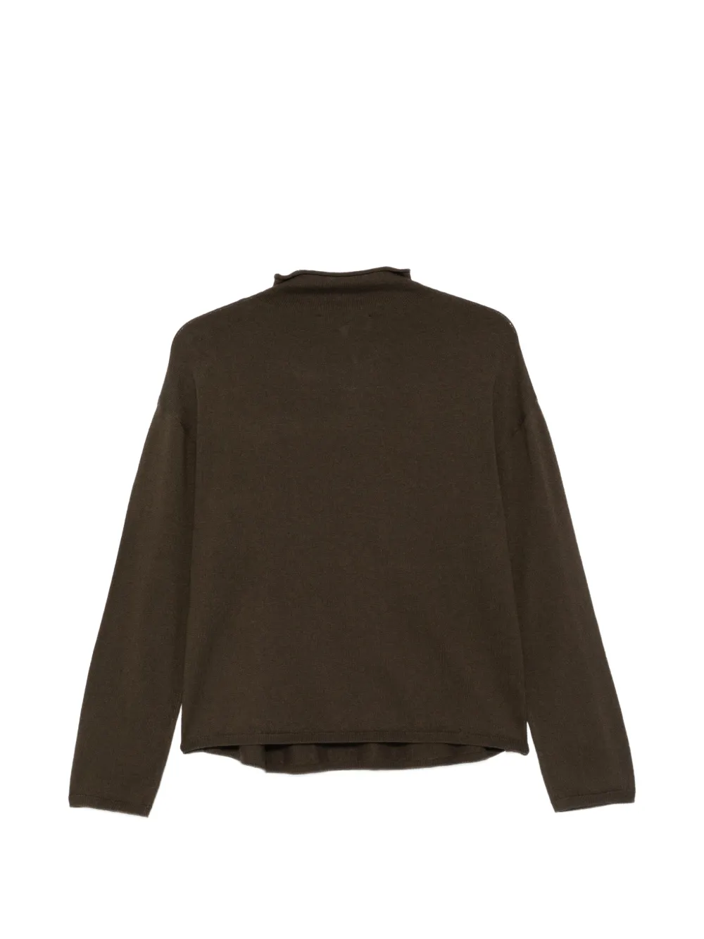 Marc O'Polo high-neck dropped-shoulder sweater Bruin