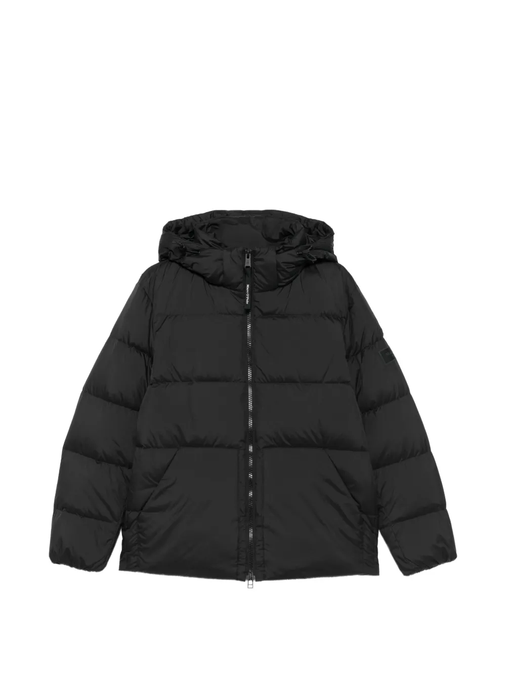 Marc O'Polo hooded padded jacket - Schwarz