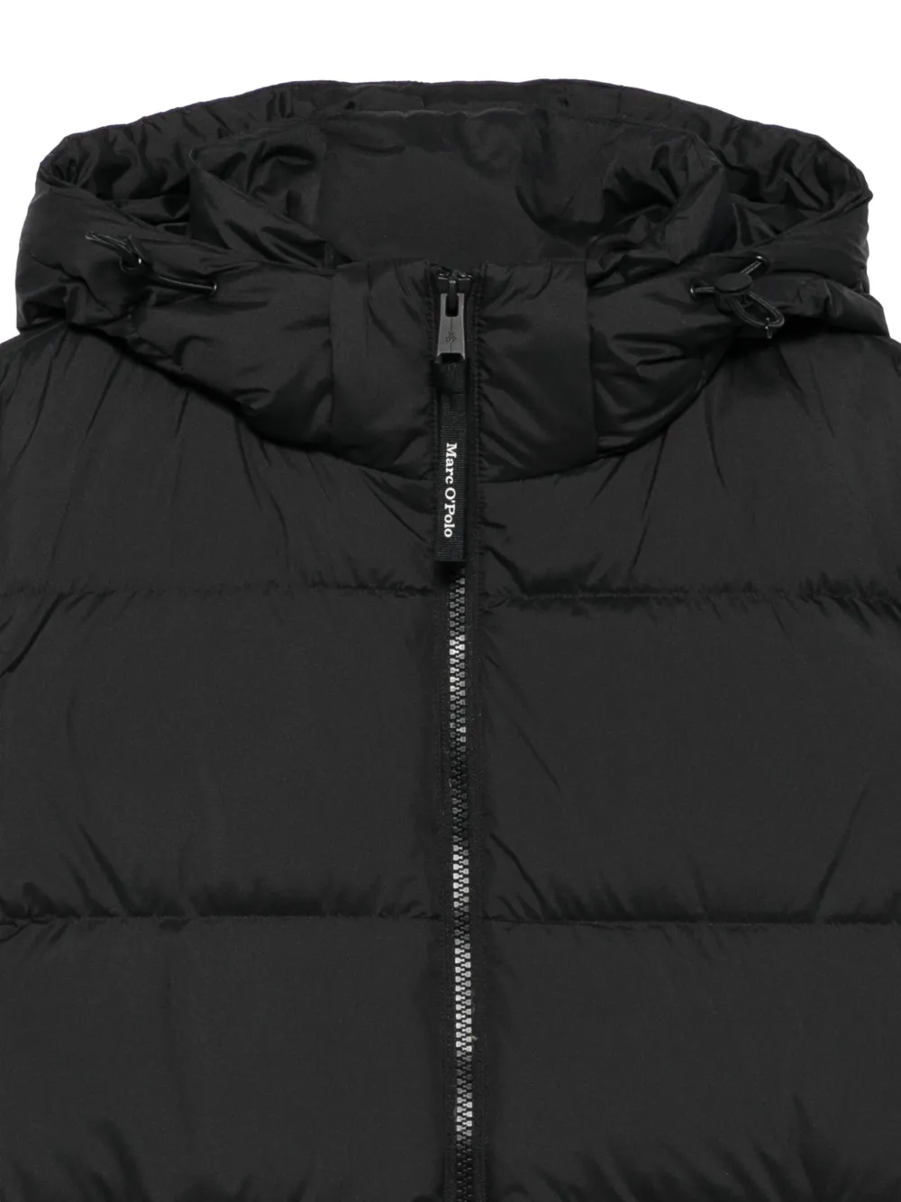 Marc O'Polo hooded padded jacket Zwart