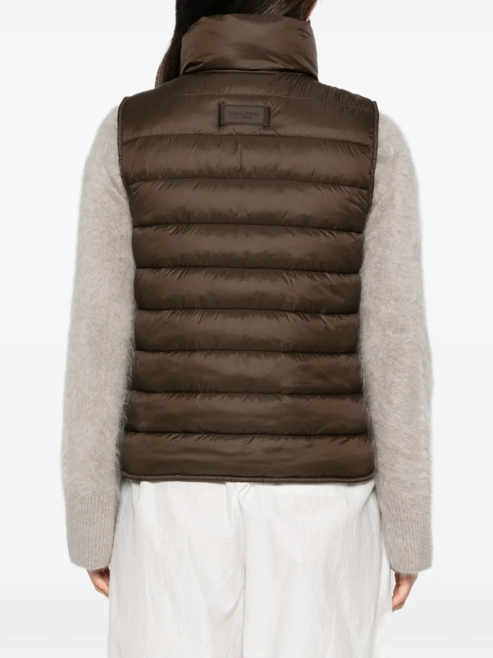 Marc O'Polo Gewatteerde bodywarmer Bruin