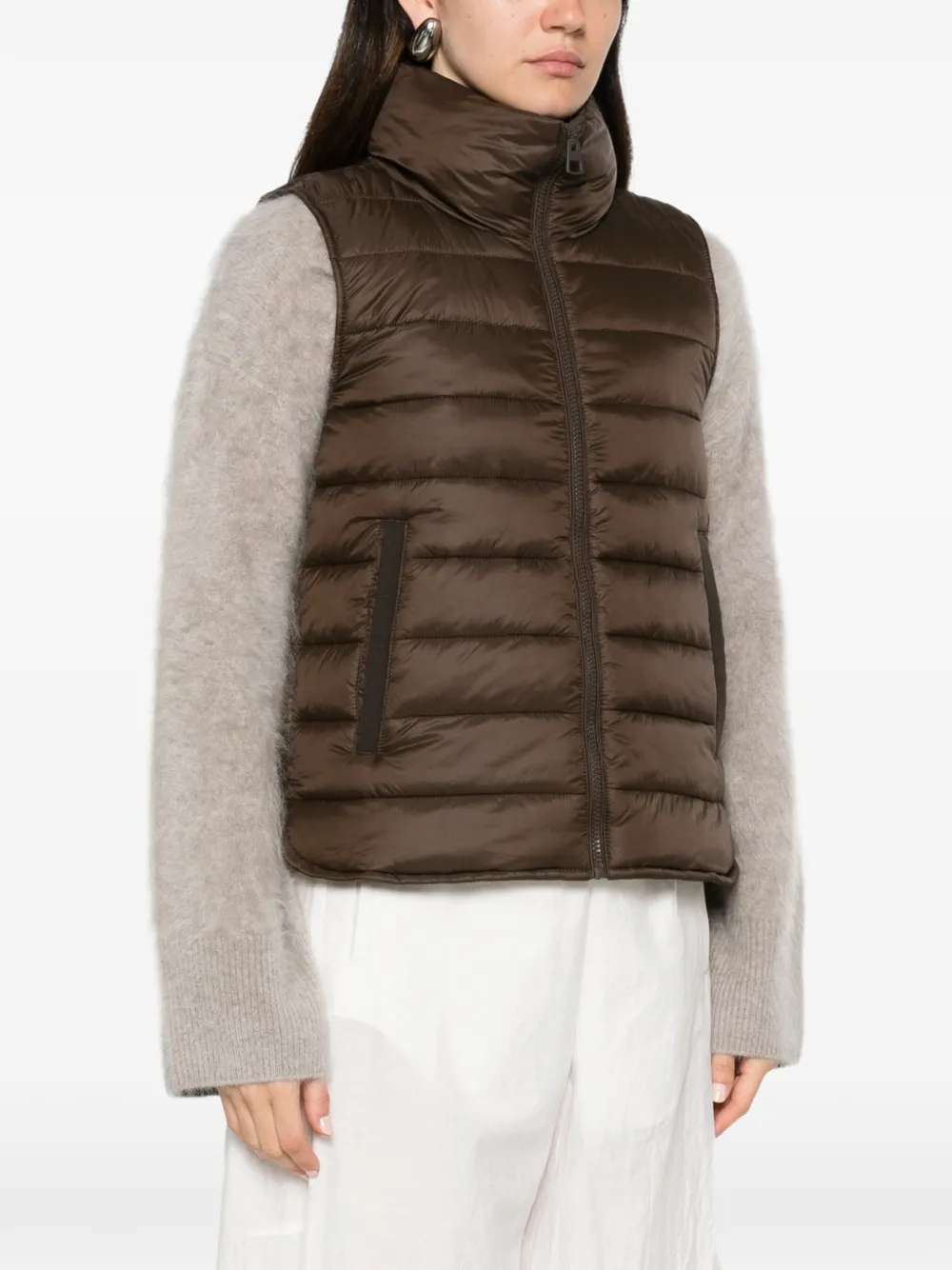 Marc O'Polo Gewatteerde bodywarmer Bruin