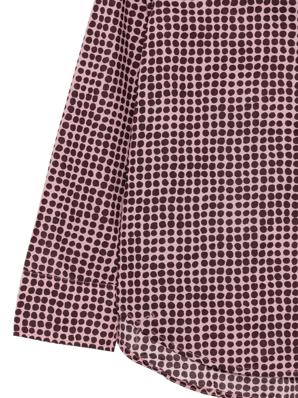 Marc O'Polo blouse met stippen Roze