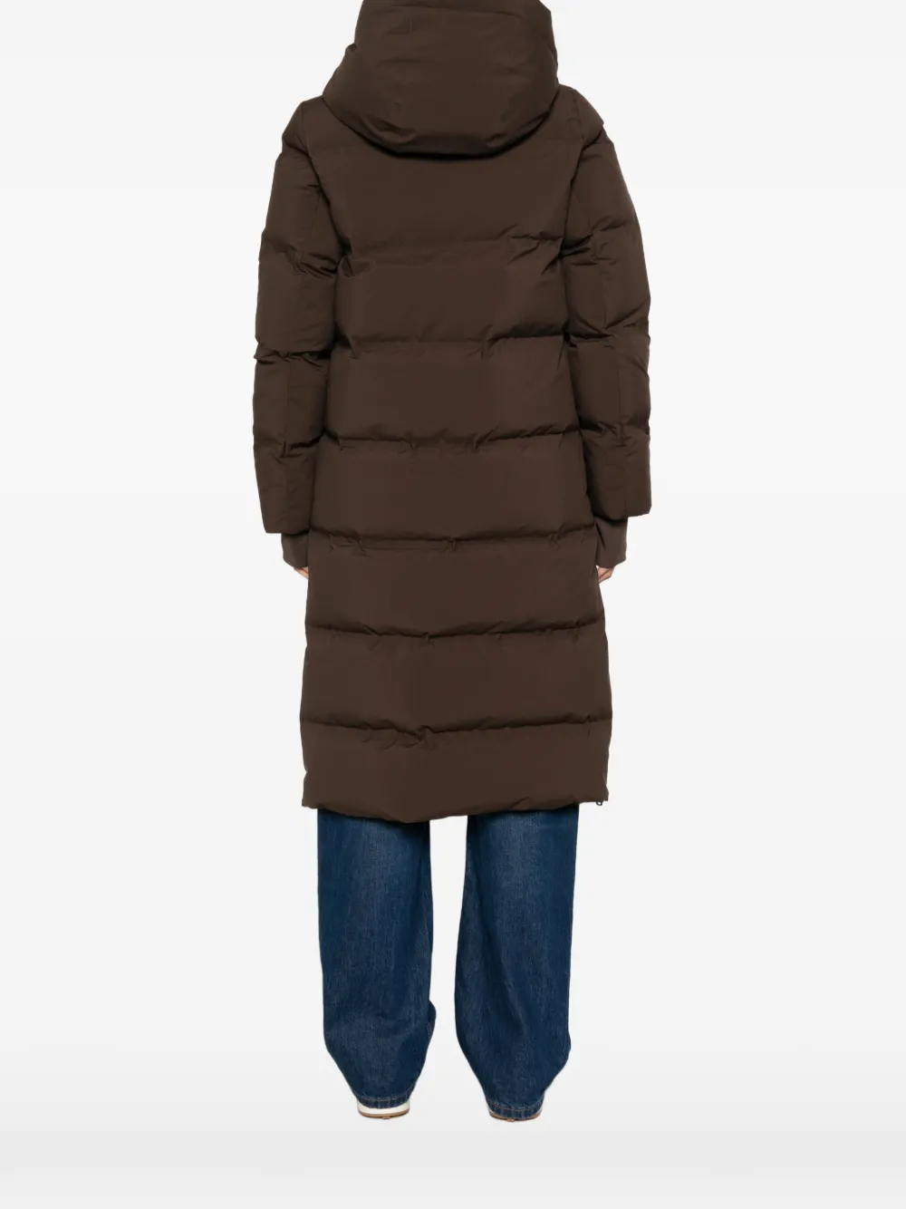 Marc O'Polo quilted hooded coat Bruin