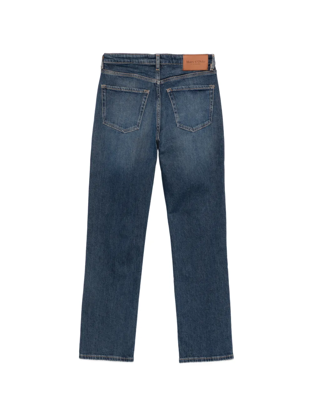 Marc O'Polo Linde straight jeans Blauw