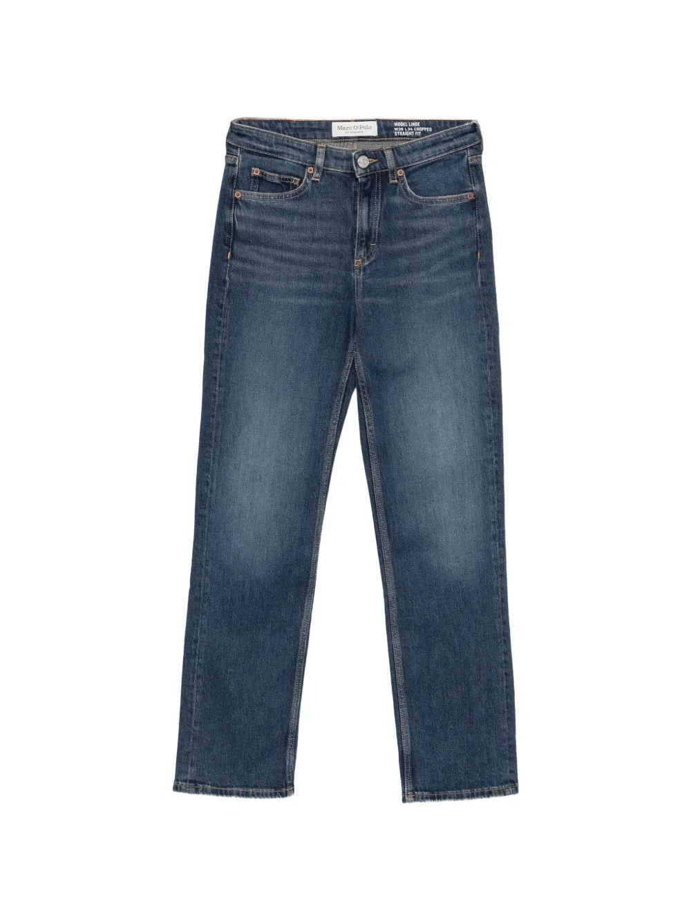 Marc O'Polo Linde straight-leg jeans - Blu