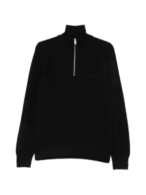 Vans barbed-wire-print zip-up Hoodie | Black | FARFETCH