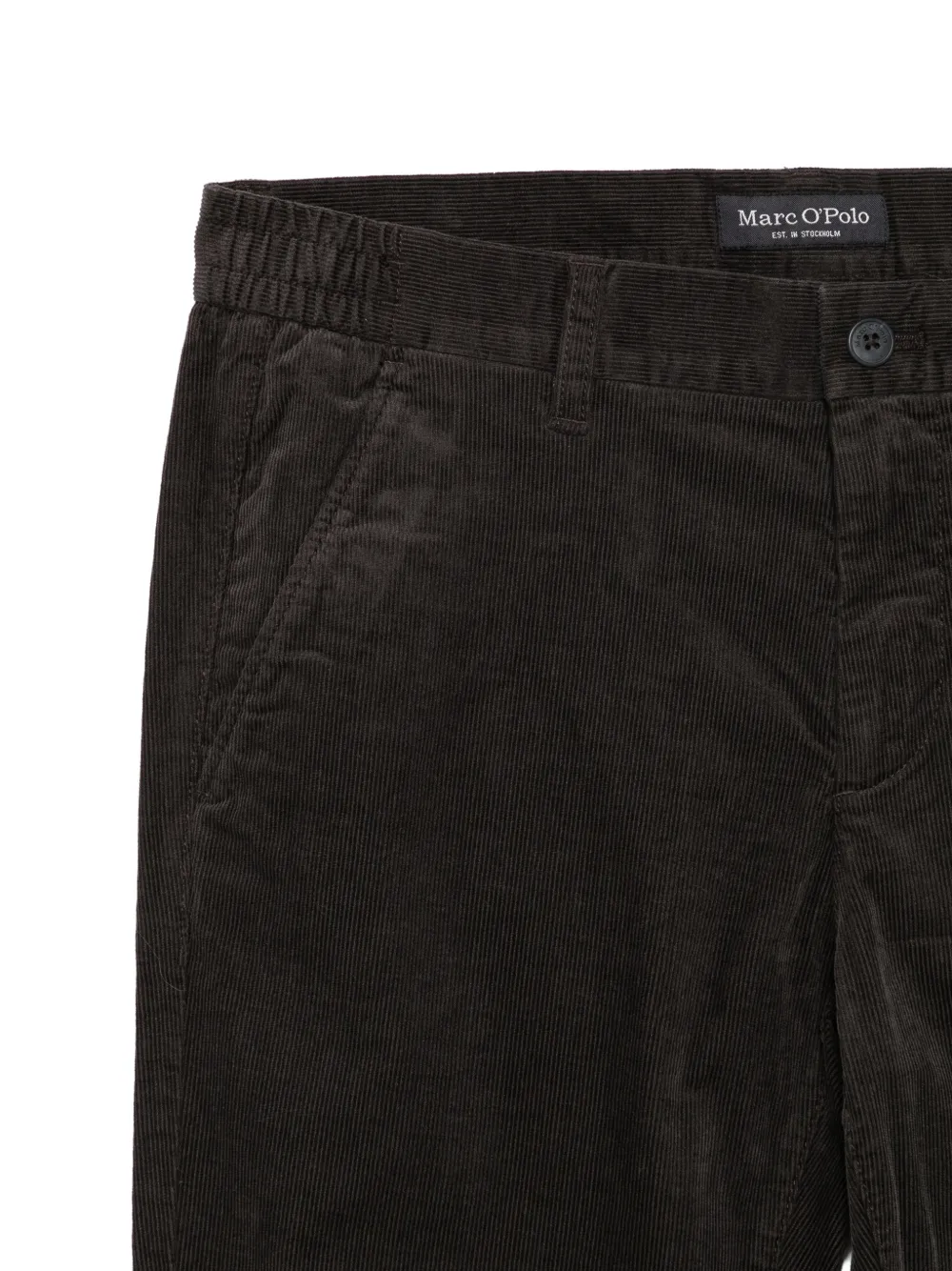 Marc O'Polo Stig Jogger ribfluwelen broek Grijs