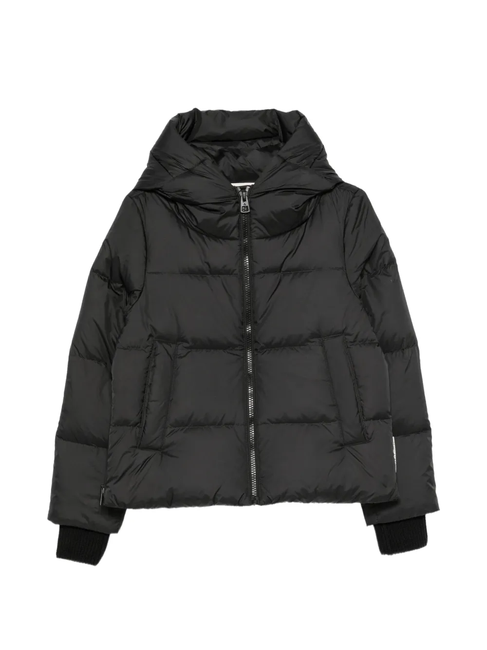 Marc O'Polo quilted hooded jacket - Noir Marc O'Polo quilted hooded jacket - Noir