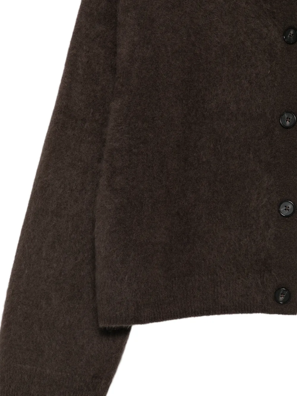 Marc O'Polo Button-up vest Bruin