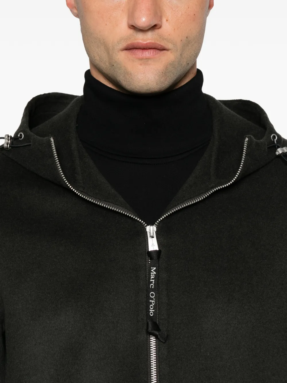 Marc O'Polo Jack met capuchon Groen
