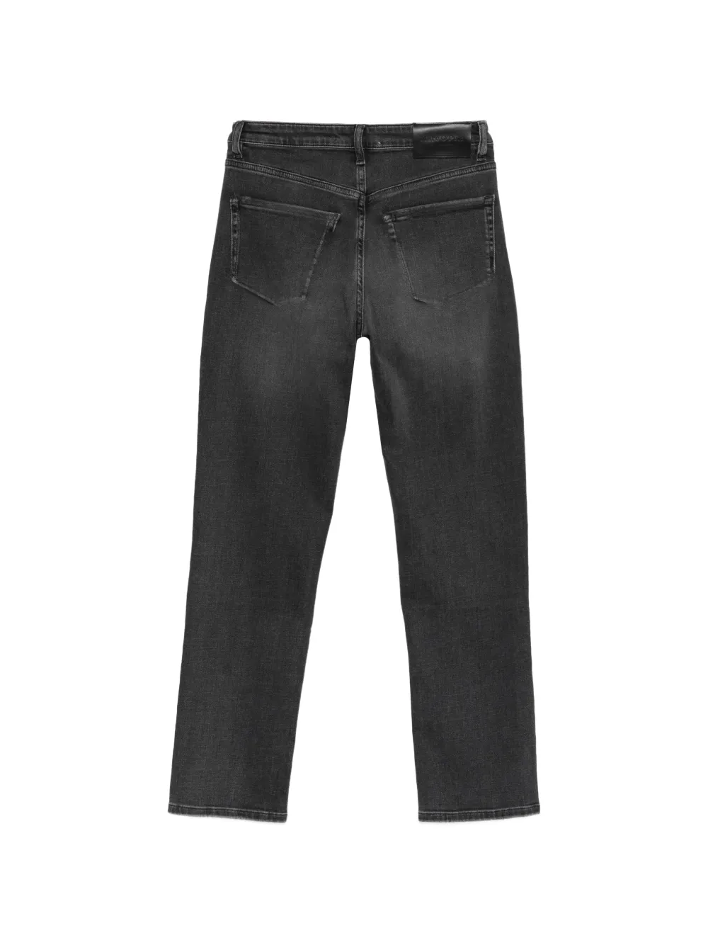Marc O'Polo Linde straight jeans Zwart