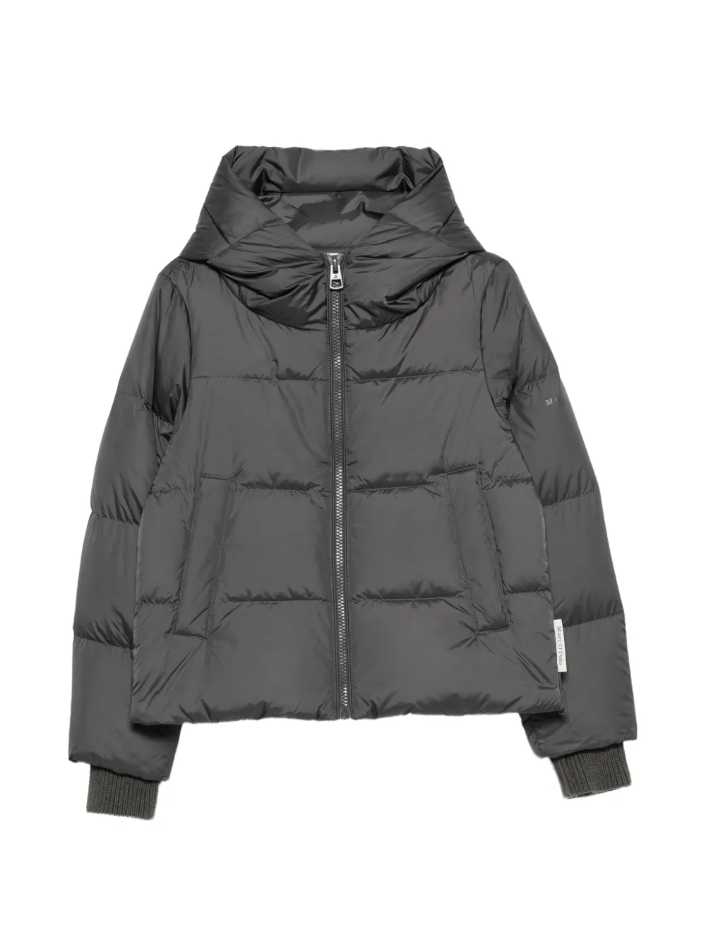Marc O'Polo hooded padded jacket - Grau