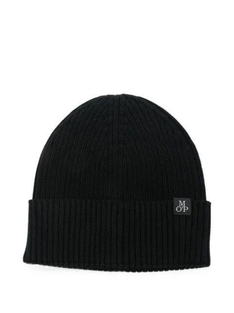 Marc O'Polo ribbed-knit beanie hat
