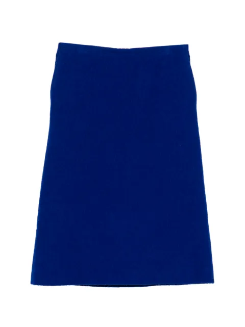Auralee elasticated waistband with internal drawstring skirt