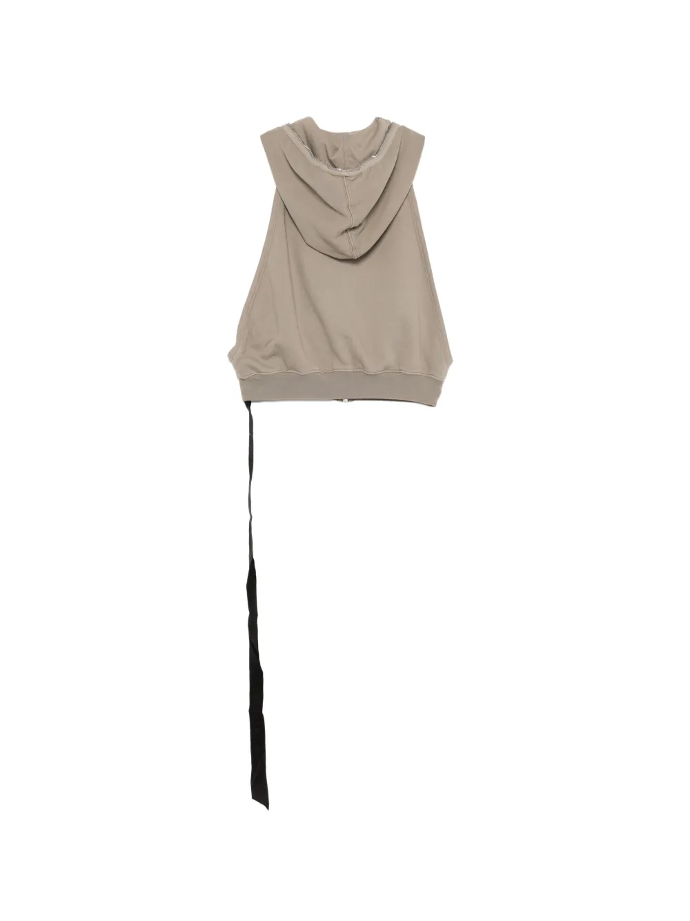 Rick Owens DRKSHDW Cyclops Gimp hoodie Beige