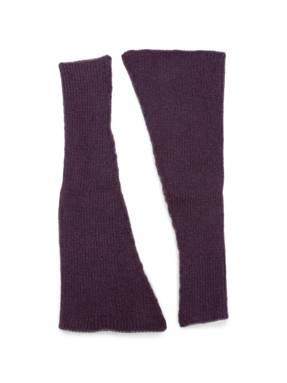 Barbara Bologna Angels Knitted Gloves In Purple