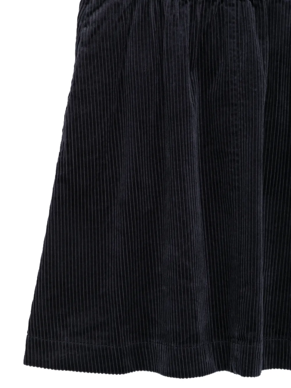 Marc O'Polo Ribfluwelen midi-rok Blauw