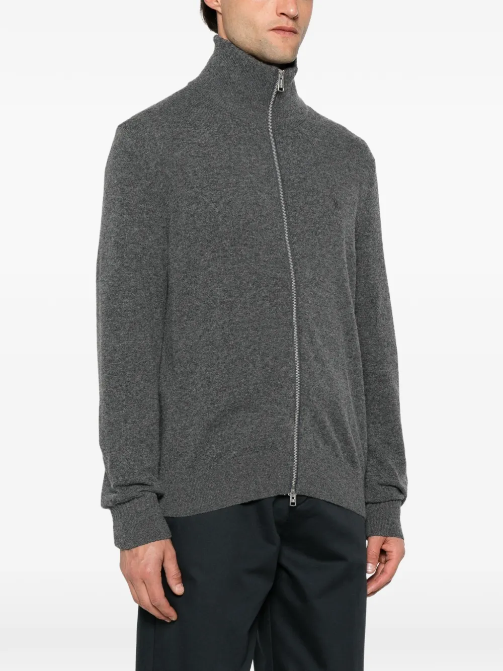 Marc O'Polo Vest met rits Grijs